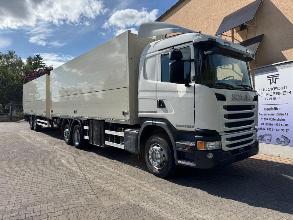 Scania G410/Lenk-Lift/2xLBW/inkl. Anhänger/Tüv-neu - Грузовик с закрытым кузовом: фото 1 Scania G410/Lenk-Lift/2xLBW/inkl. Anhänger/Tüv-neu - Грузовик с закрытым кузовом: фото 1