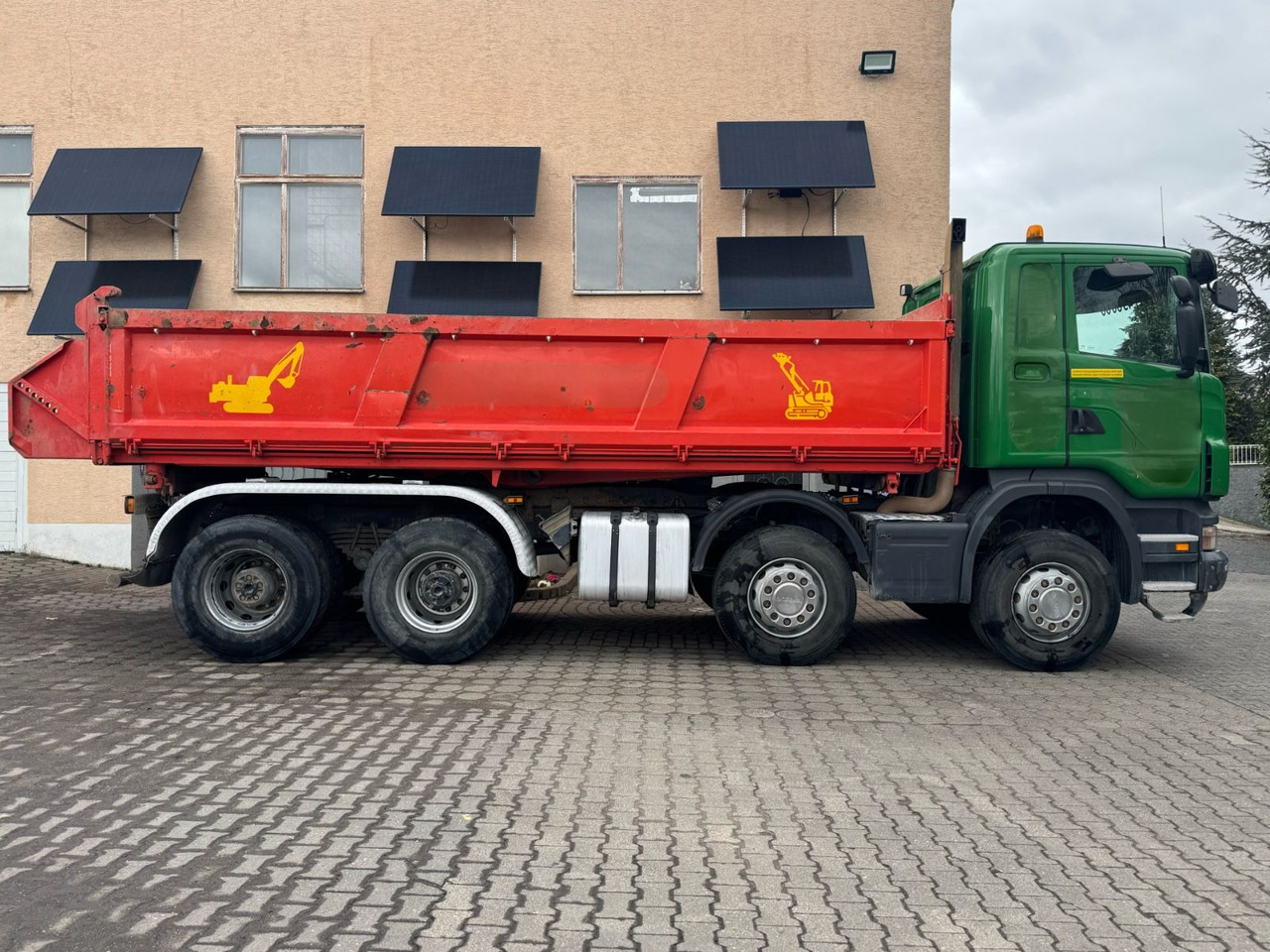 Scania R500/V8/BB/KLIMA/8x4/Dautel/Top-Zustand! - Самосвал: фото 3 Scania R500/V8/BB/KLIMA/8x4/Dautel/Top-Zustand! - Самосвал: фото 3