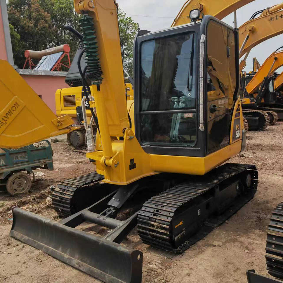 KOMATSU PC56 - Гусеничный экскаватор: фото 3 KOMATSU PC56 - Гусеничный экскаватор: фото 3