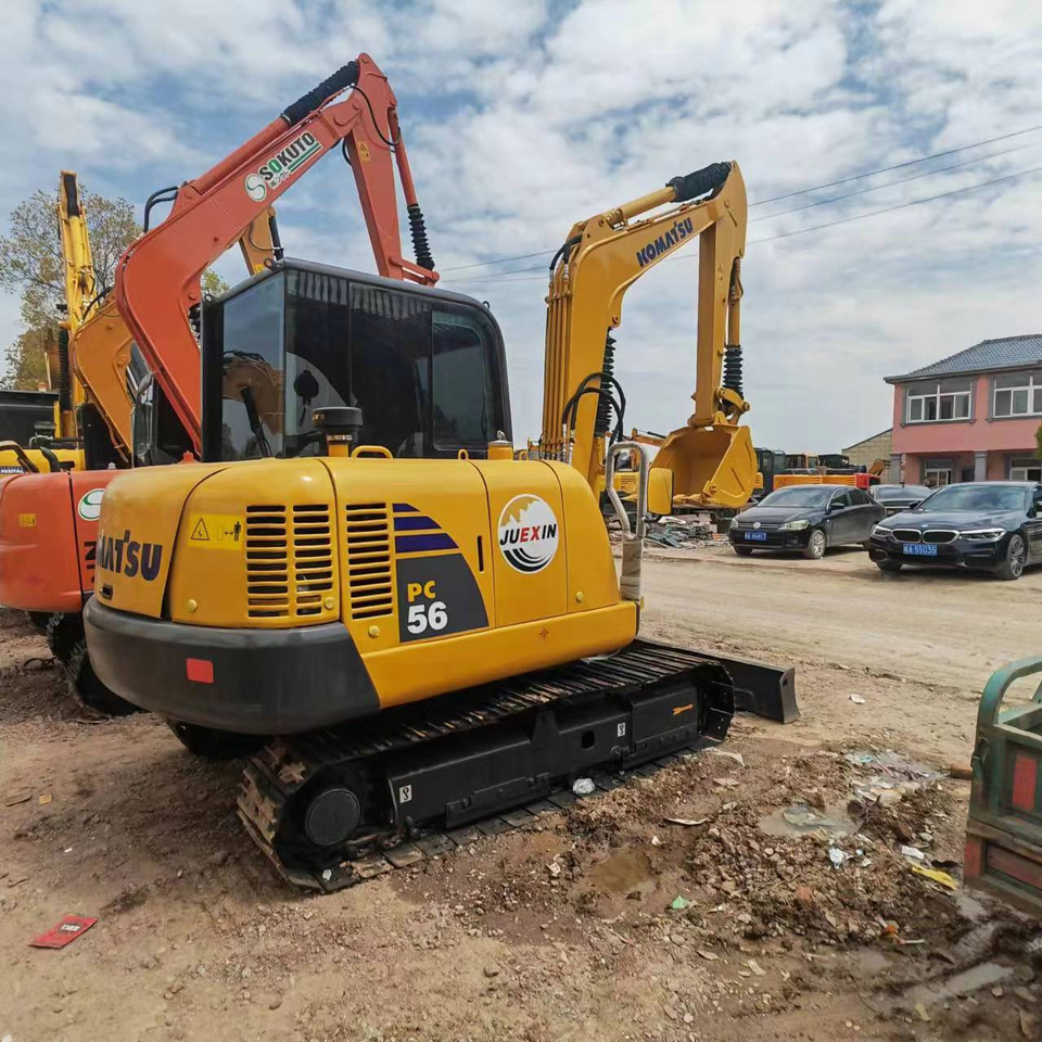 KOMATSU PC56 - Гусеничный экскаватор: фото 5 KOMATSU PC56 - Гусеничный экскаватор: фото 5