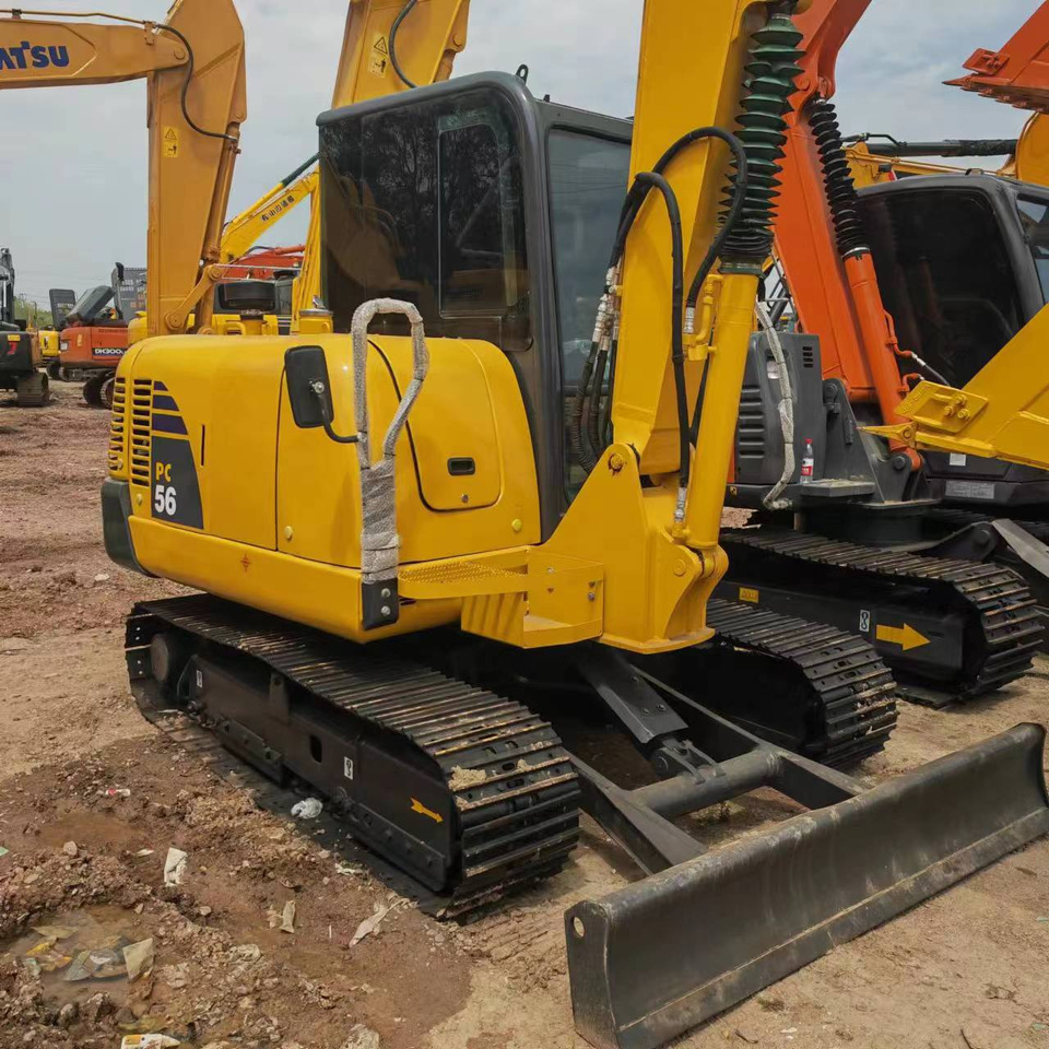 KOMATSU PC56 - Гусеничный экскаватор: фото 4 KOMATSU PC56 - Гусеничный экскаватор: фото 4