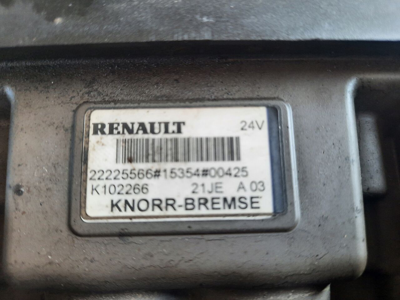 KNORR-BREMSE ZAWÓR EBS TYLNY TYŁ RENAULT GAMA RANGE T RANGE - Тормозной клапан для Грузовиков: фото 3 KNORR-BREMSE ZAWÓR EBS TYLNY TYŁ RENAULT GAMA RANGE T RANGE - Тормозной клапан для Грузовиков: фото 3