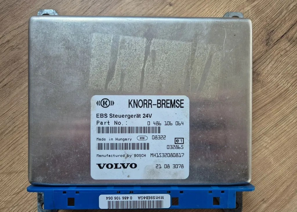 STEROWNIK KASETA EBS KNORR-BREMSE 0486106064 21083078 - Блок управления: фото 1 STEROWNIK KASETA EBS KNORR-BREMSE 0486106064 21083078 - Блок управления: фото 1