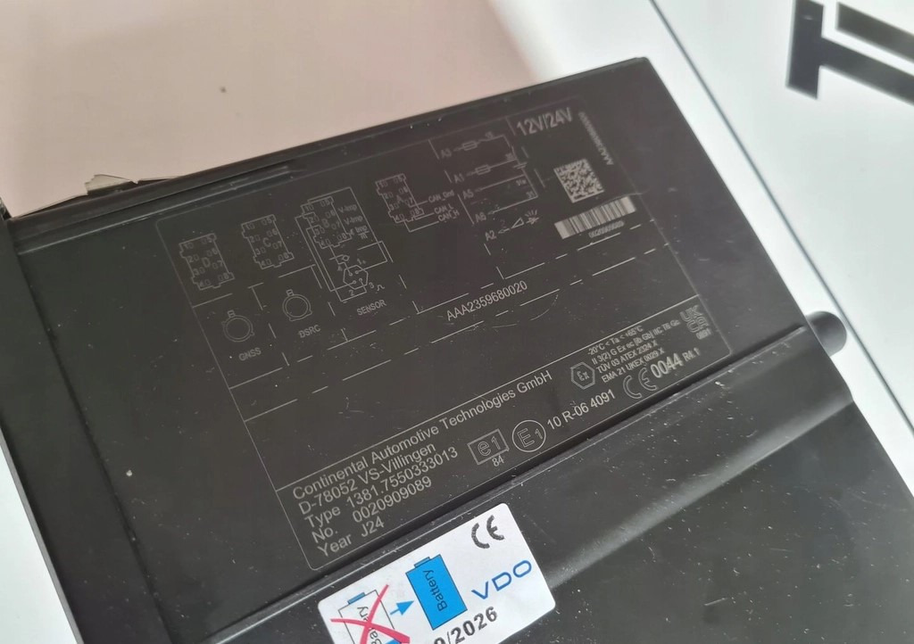 VDO TACHOGRAF VDO 12V/24V R4.1 2024 ROK 2 GENERACJI - Тахограф для Грузовиков: фото 4 VDO TACHOGRAF VDO 12V/24V R4.1 2024 ROK 2 GENERACJI - Тахограф для Грузовиков: фото 4