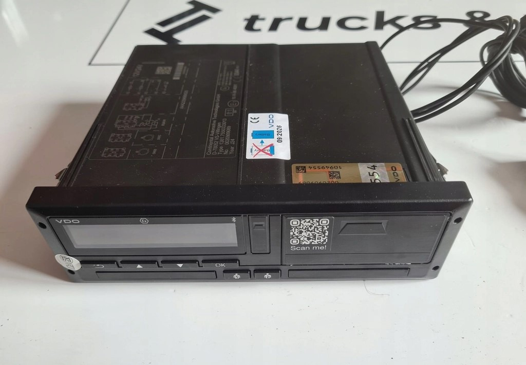 VDO TACHOGRAF VDO 12V/24V R4.1 2024 ROK 2 GENERACJI - Тахограф для Грузовиков: фото 2 VDO TACHOGRAF VDO 12V/24V R4.1 2024 ROK 2 GENERACJI - Тахограф для Грузовиков: фото 2