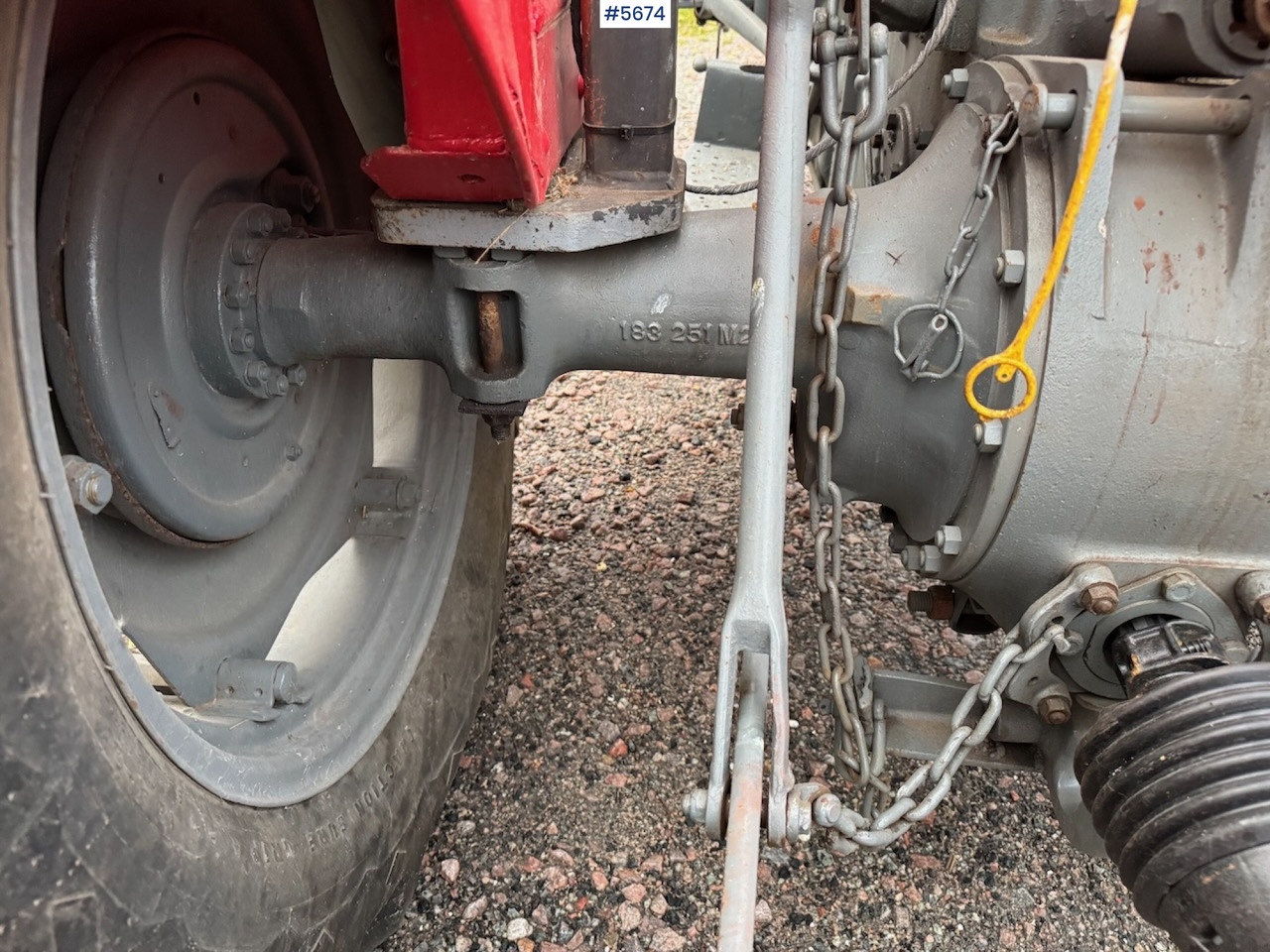 Трактор 1961 Massey Ferguson 35 m/ litt utstyr: фото 16