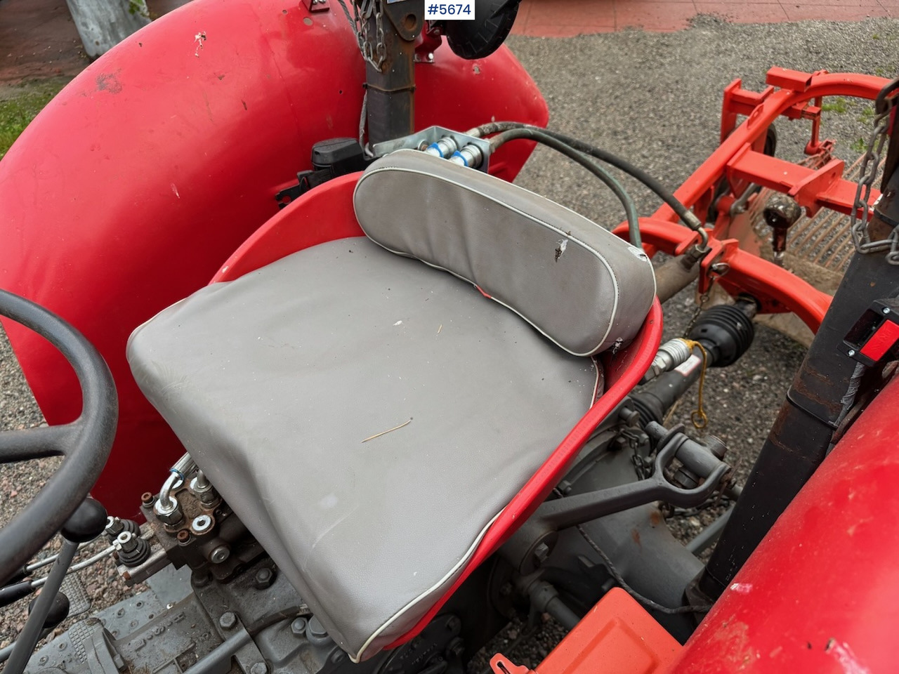 Трактор 1961 Massey Ferguson 35 m/ litt utstyr: фото 9