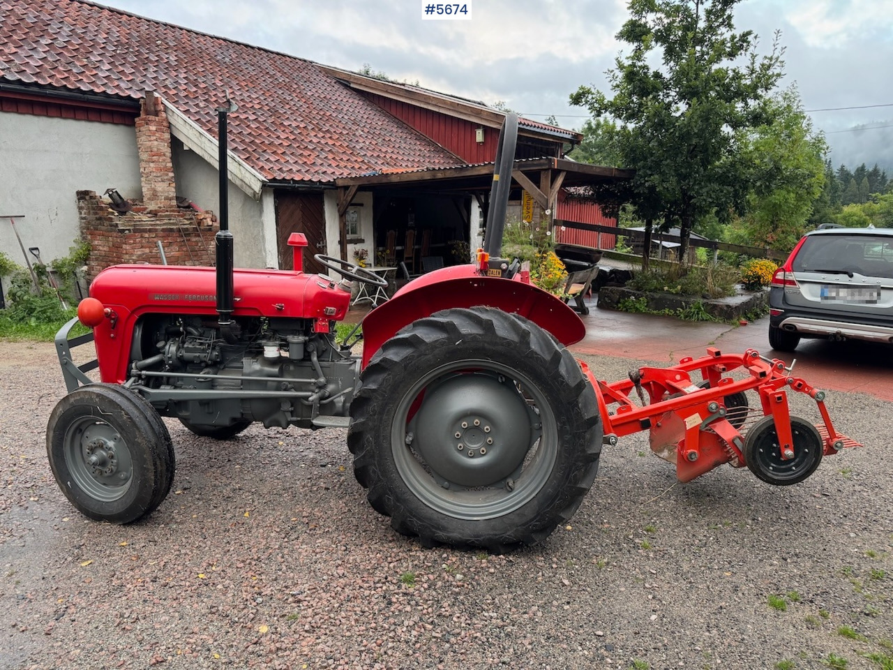 Трактор 1961 Massey Ferguson 35 m/ litt utstyr: фото 13