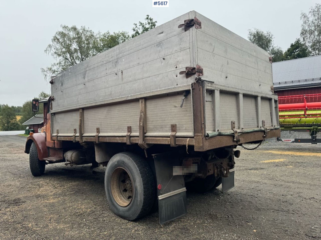 1971 Volvo N86 - Грузовик бортовой/ Платформа: фото 4 1971 Volvo N86 - Грузовик бортовой/ Платформа: фото 4