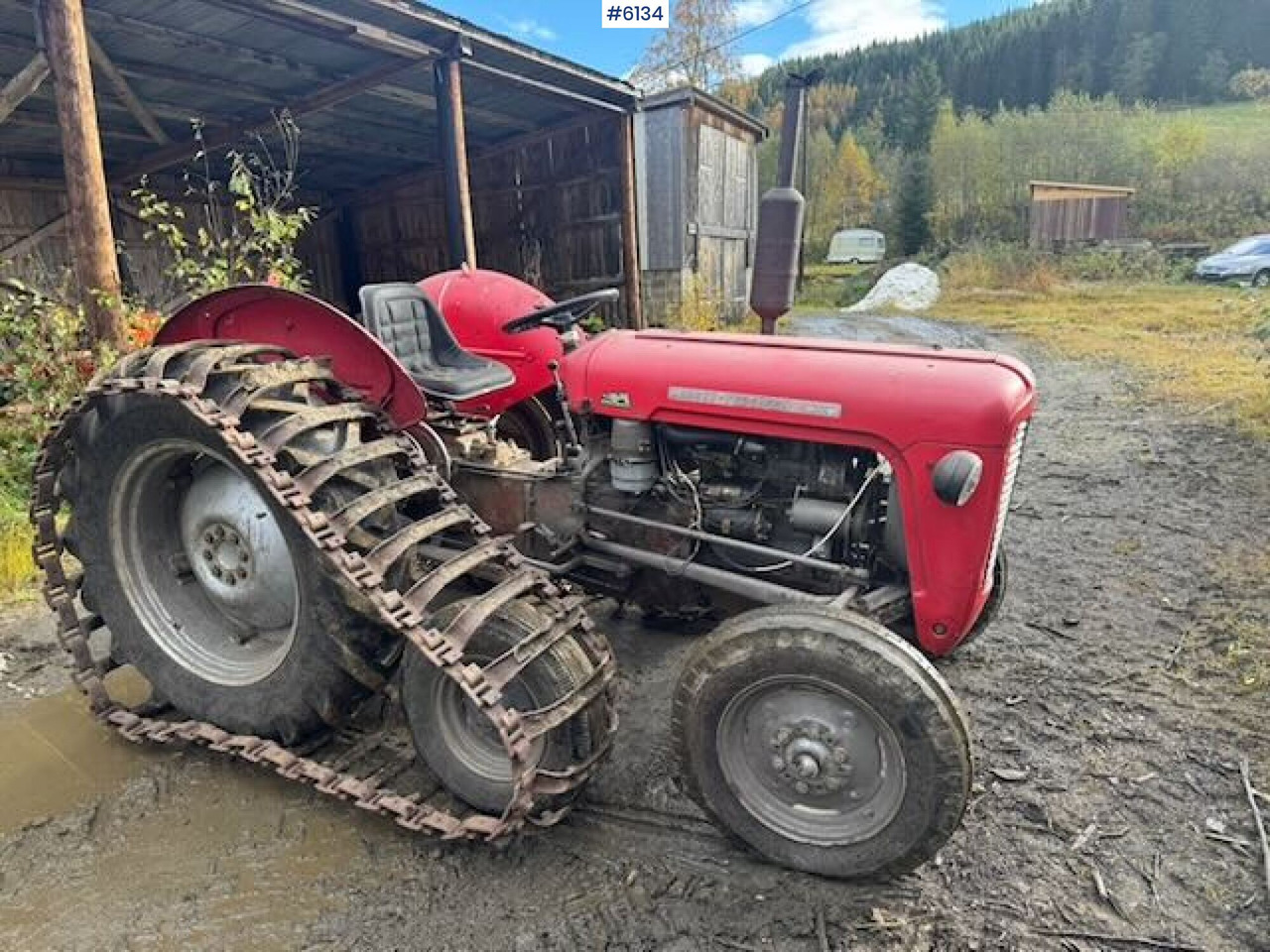 1973 Massey Ferguson 35 with tracks. WATCH VIDEO! - Трактор: фото 4 1973 Massey Ferguson 35 with tracks. WATCH VIDEO! - Трактор: фото 4