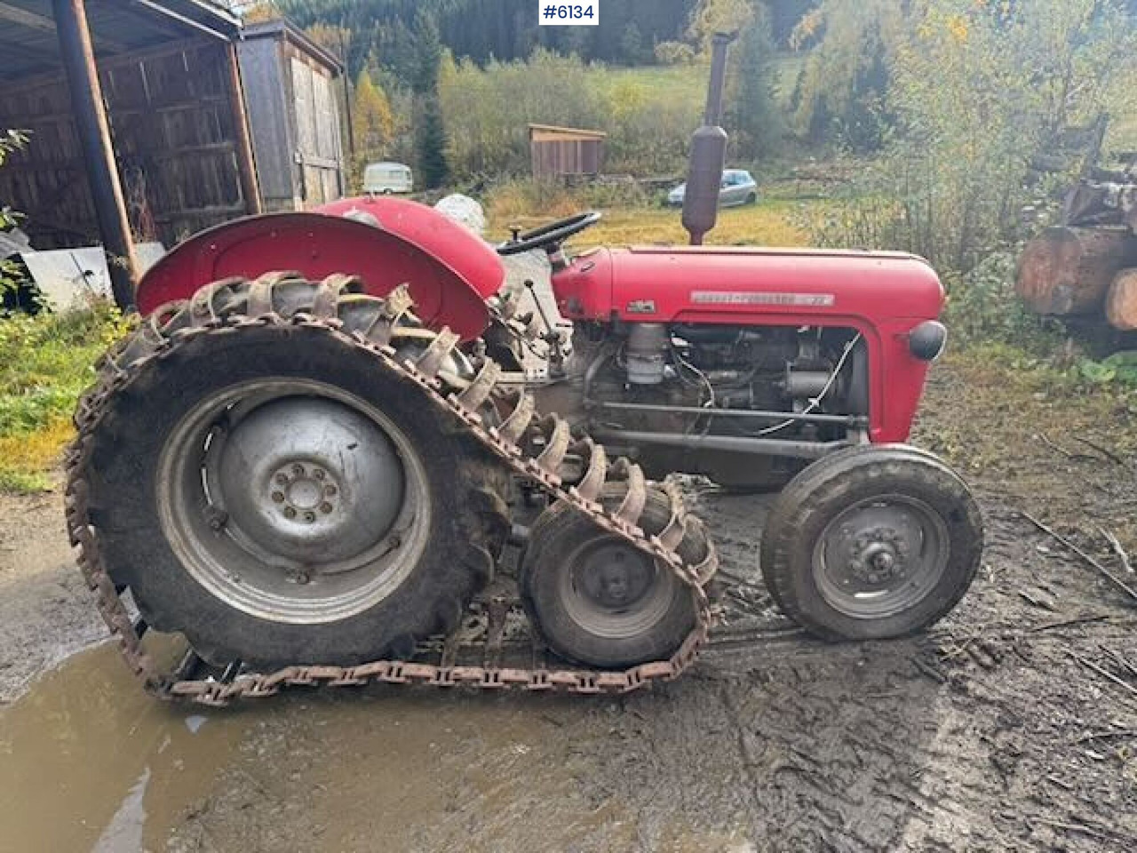 1973 Massey Ferguson 35 with tracks. WATCH VIDEO! - Трактор: фото 1 1973 Massey Ferguson 35 with tracks. WATCH VIDEO! - Трактор: фото 1