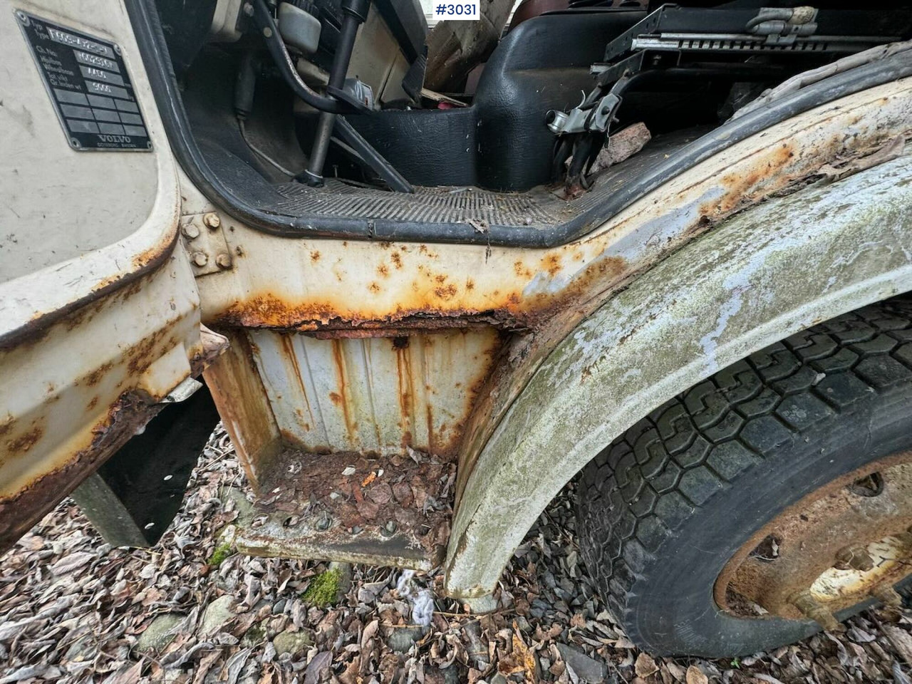 Грузовик бортовой/ Платформа 1978 Volvo F 609 flatbed truck: фото 7