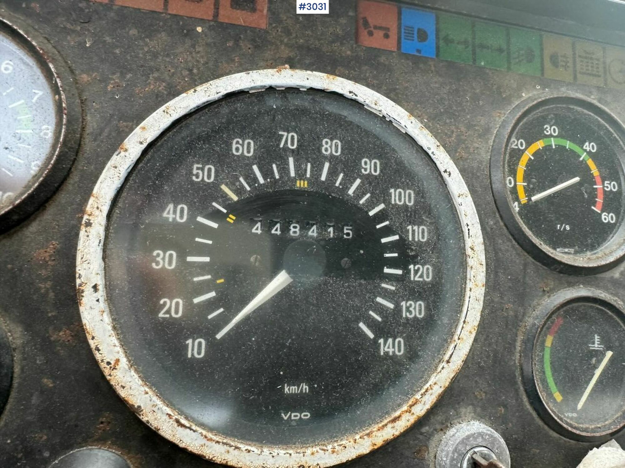 Грузовик бортовой/ Платформа 1978 Volvo F 609 flatbed truck: фото 11