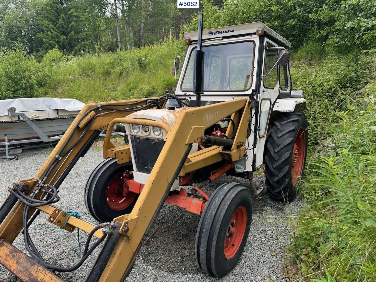 1980 David Brown 885 w/ front loader and bucket - Трактор: фото 2 1980 David Brown 885 w/ front loader and bucket - Трактор: фото 2
