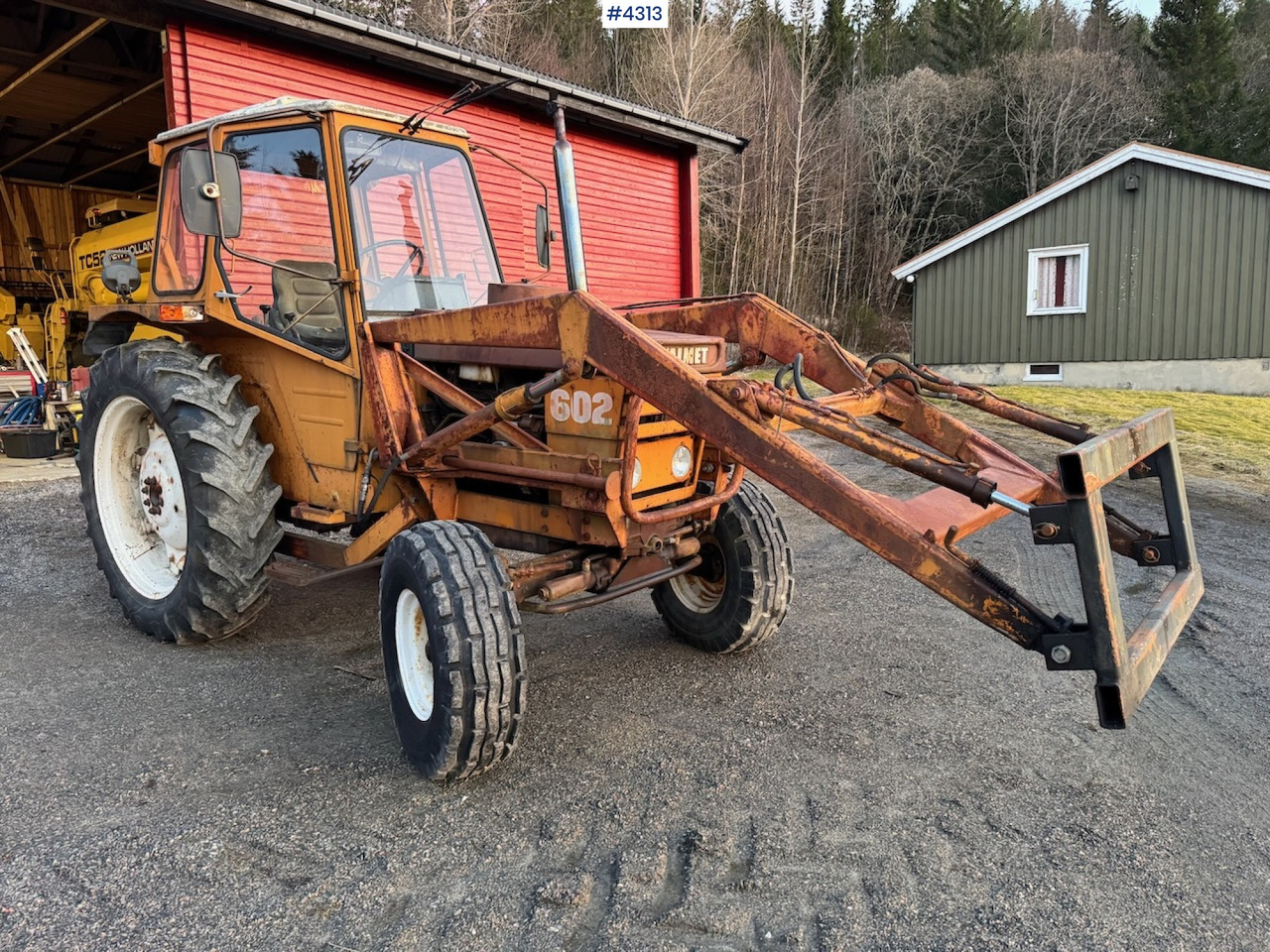 1980 Valmet 602 m/ frontlaster - Трактор: фото 3 1980 Valmet 602 m/ frontlaster - Трактор: фото 3