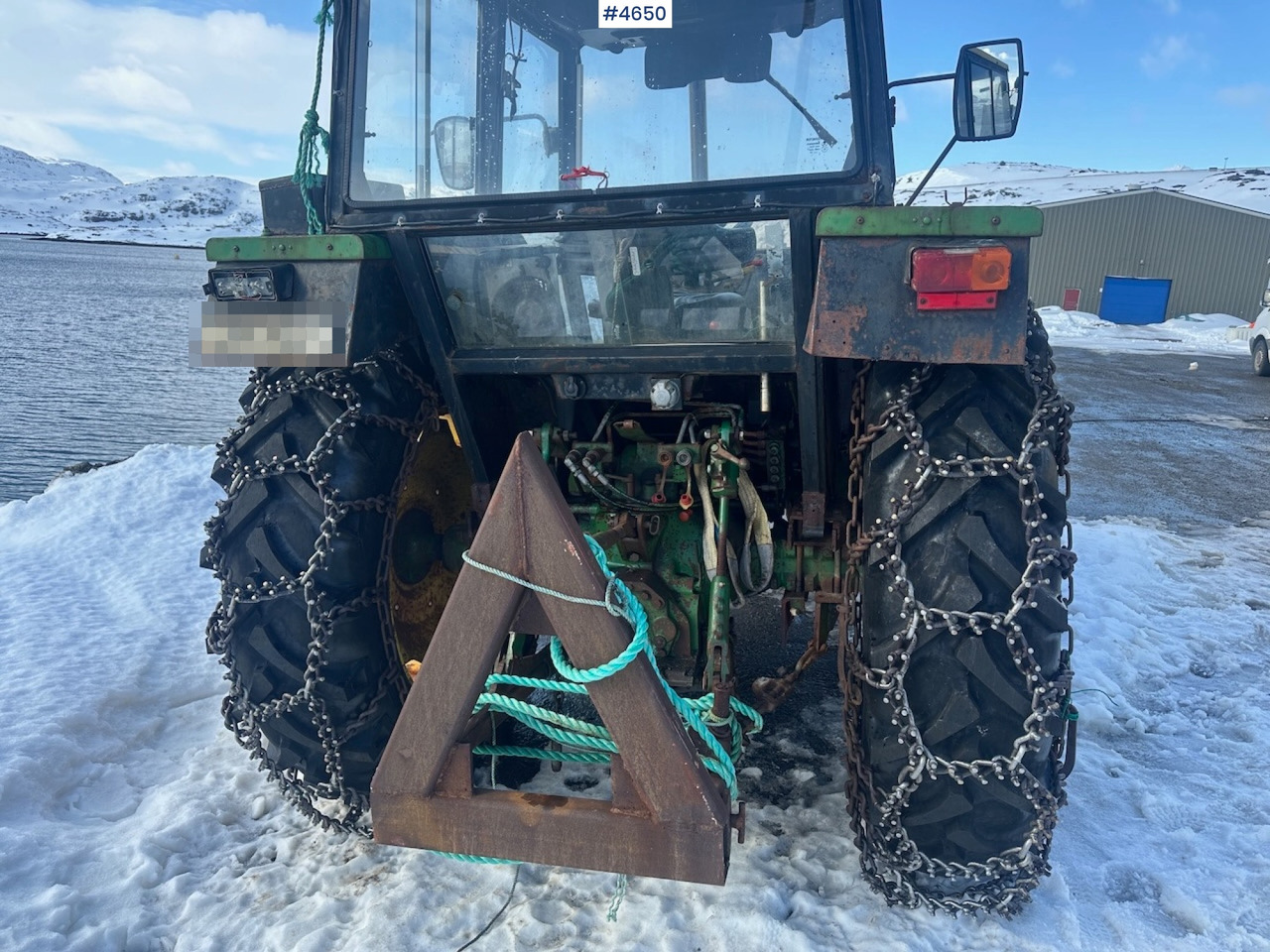 1981 John Deere 2040 w/ loader, triangle, snow blower, pallet forks and hydraulic unit. WATCH VIDEO. - Трактор: фото 5 1981 John Deere 2040 w/ loader, triangle, snow blower, pallet forks and hydraulic unit. WATCH VIDEO. - Трактор: фото 5