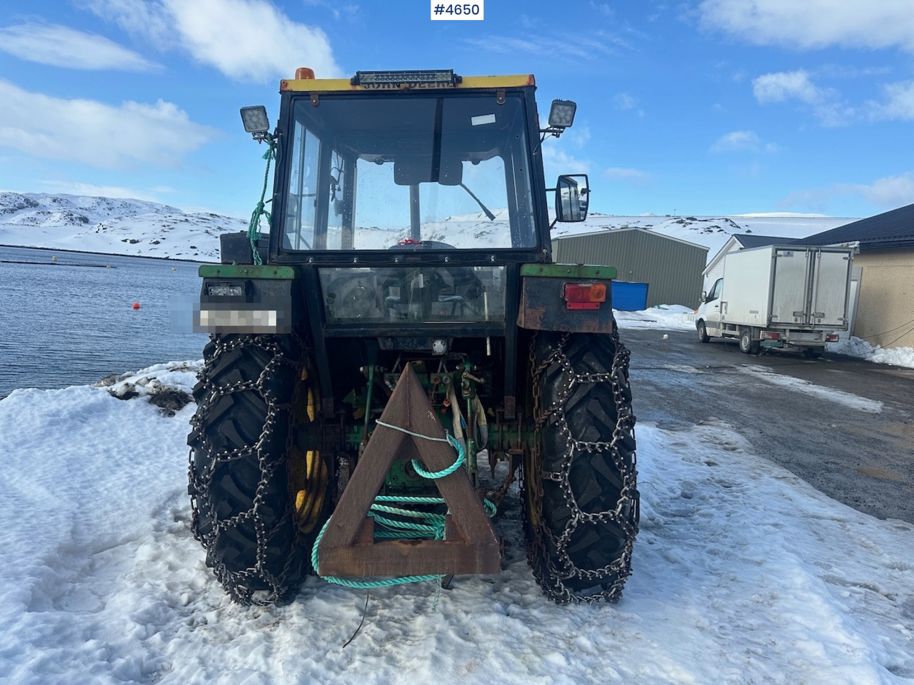 1981 John Deere 2040 w/ loader, triangle, snow blower, pallet forks and hydraulic unit. WATCH VIDEO. - Трактор: фото 4 1981 John Deere 2040 w/ loader, triangle, snow blower, pallet forks and hydraulic unit. WATCH VIDEO. - Трактор: фото 4