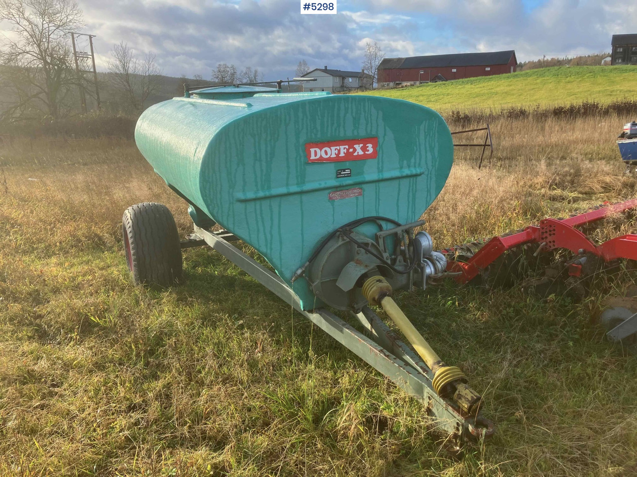 1983 DOFF-X3 Slurry tanker - Цистерна для жидкого навоза: фото 2 1983 DOFF-X3 Slurry tanker - Цистерна для жидкого навоза: фото 2