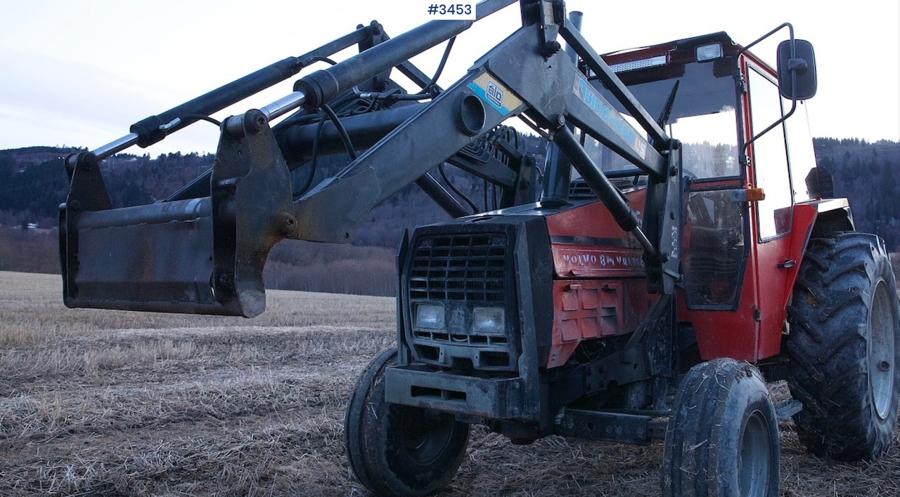 1984 Valmet 505 turbo w/ Front loader - Трактор: фото 2 1984 Valmet 505 turbo w/ Front loader - Трактор: фото 2