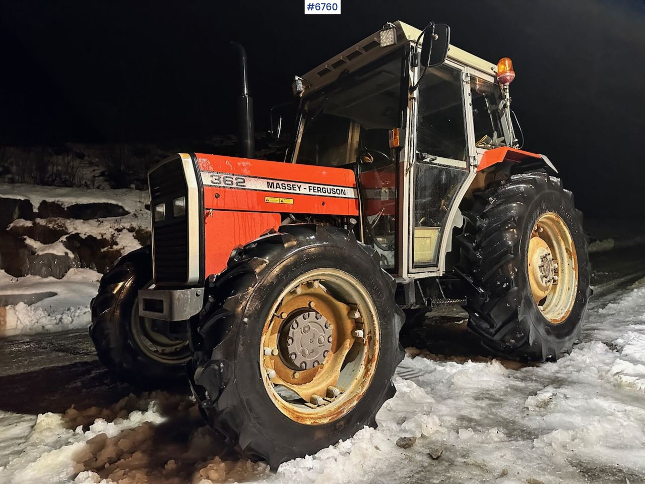 1991 Massey-Ferguson 362 4x4 tractor with chains - Трактор: фото 2 1991 Massey-Ferguson 362 4x4 tractor with chains - Трактор: фото 2