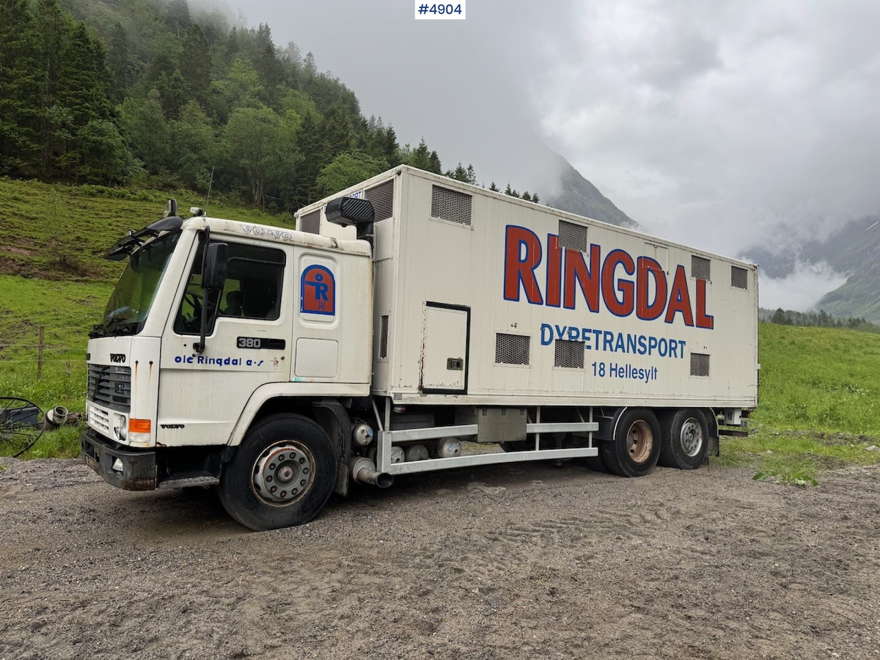 1996 Volvo FL12 6x2 Animal transport. - Грузовик для перевозки животных: фото 5 1996 Volvo FL12 6x2 Animal transport. - Грузовик для перевозки животных: фото 5
