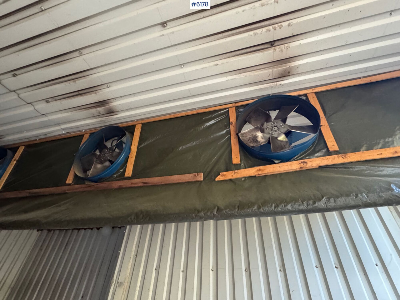 1997 Dryfinn 15 drying unit with circulation fans and trolley - Промышленное климатическое оборудование: фото 4 1997 Dryfinn 15 drying unit with circulation fans and trolley - Промышленное климатическое оборудование: фото 4