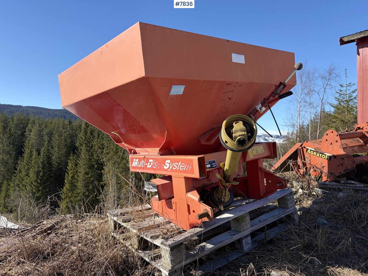 1998 Rauch MDS 81 Fertilizer spreader - Разбрасыватель удобрений: фото 5 1998 Rauch MDS 81 Fertilizer spreader - Разбрасыватель удобрений: фото 5