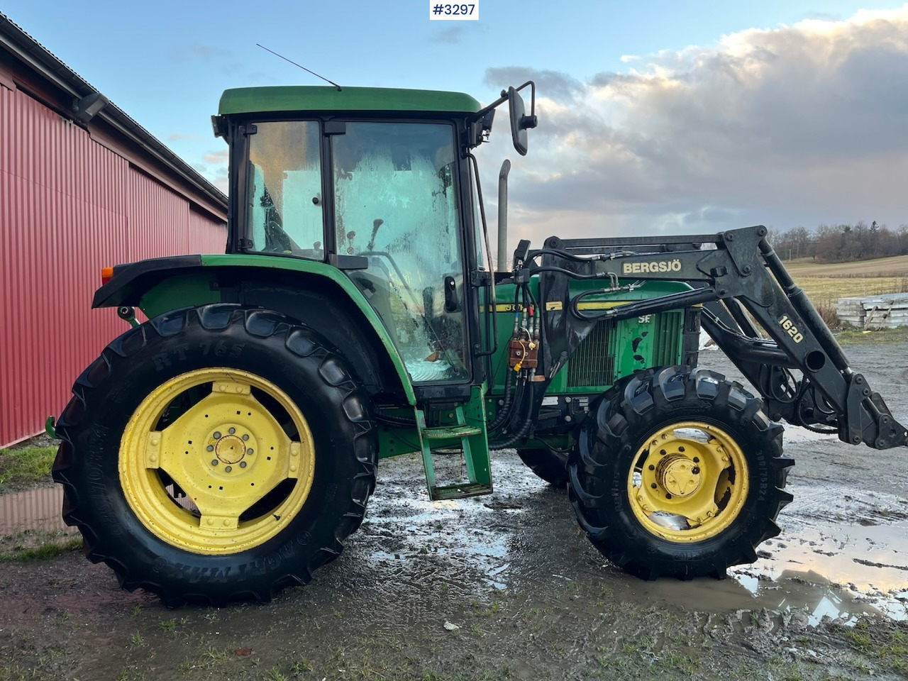 1999 John Deere 6210 SE with Front Loader - Трактор: фото 5 1999 John Deere 6210 SE with Front Loader - Трактор: фото 5