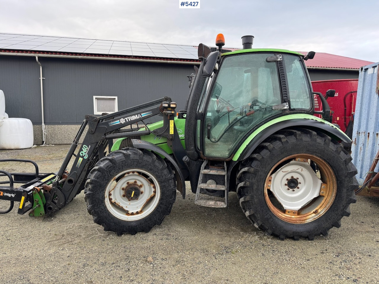 2001 Deutz Fahr Agrotron 90 w/front loader. - Трактор: фото 1 2001 Deutz Fahr Agrotron 90 w/front loader. - Трактор: фото 1