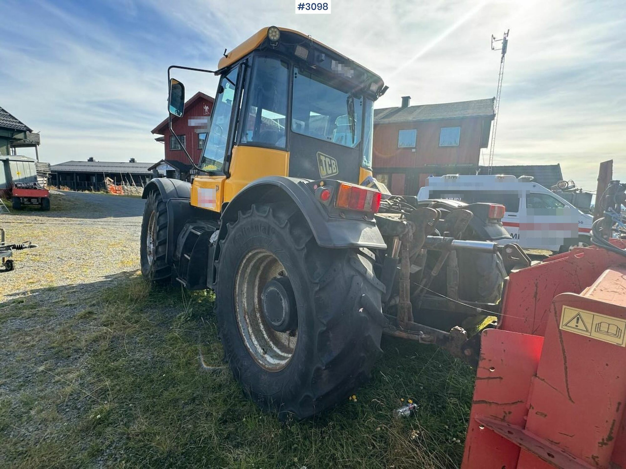 Трактор 2001 JCB Fastrac 3185 4x4. The plow rigged and two sets of tires.: фото 7 Трактор 2001 JCB Fastrac 3185 4x4. The plow rigged and two sets of tires.: фото 7