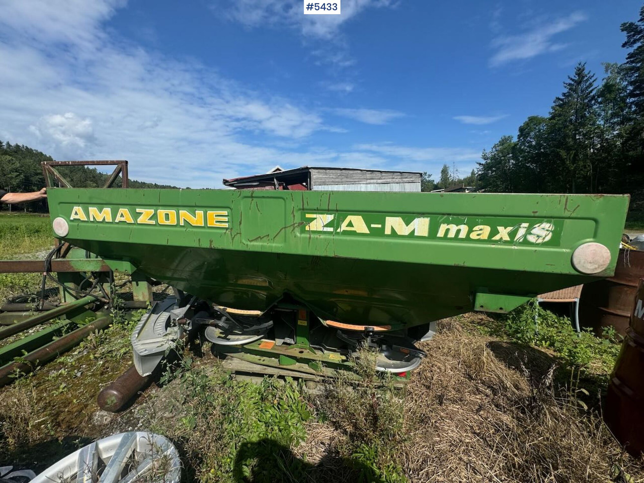 2003 Amazone ZA-M 1500 - Разбрасыватель удобрений: фото 5 2003 Amazone ZA-M 1500 - Разбрасыватель удобрений: фото 5