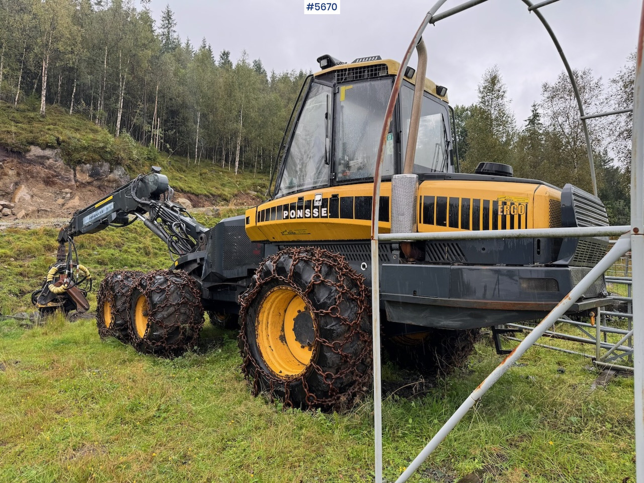 Харвестер 2004 Ponsse Ergo: фото 6 Харвестер 2004 Ponsse Ergo: фото 6