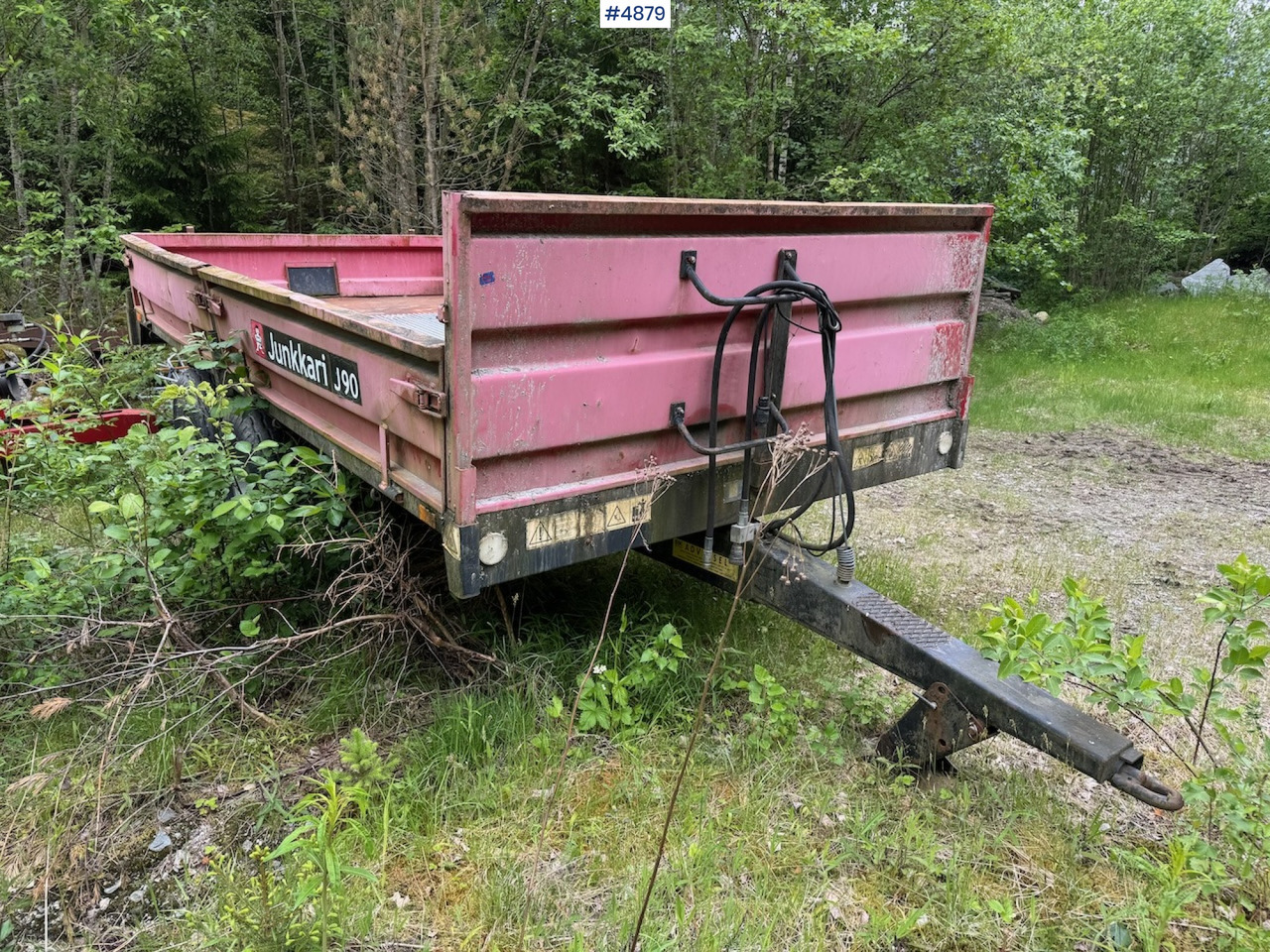 Сельскохозяйственный прицеп 2005 Junkkari J90: фото 8 Сельскохозяйственный прицеп 2005 Junkkari J90: фото 8