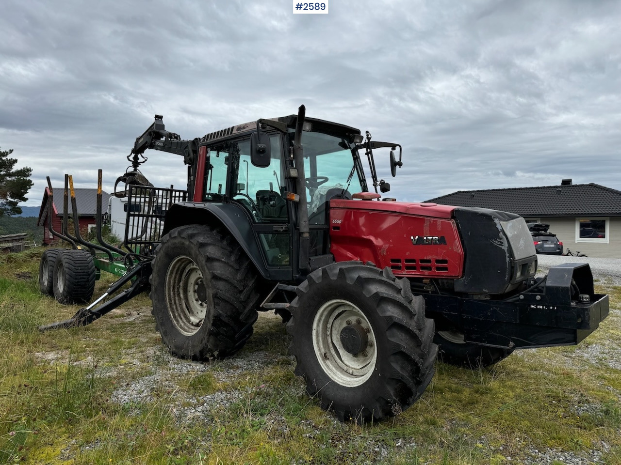 2005 Valtra 6550 Turbo with Kronos 120H 4WD B - Трактор: фото 4 2005 Valtra 6550 Turbo with Kronos 120H 4WD B - Трактор: фото 4