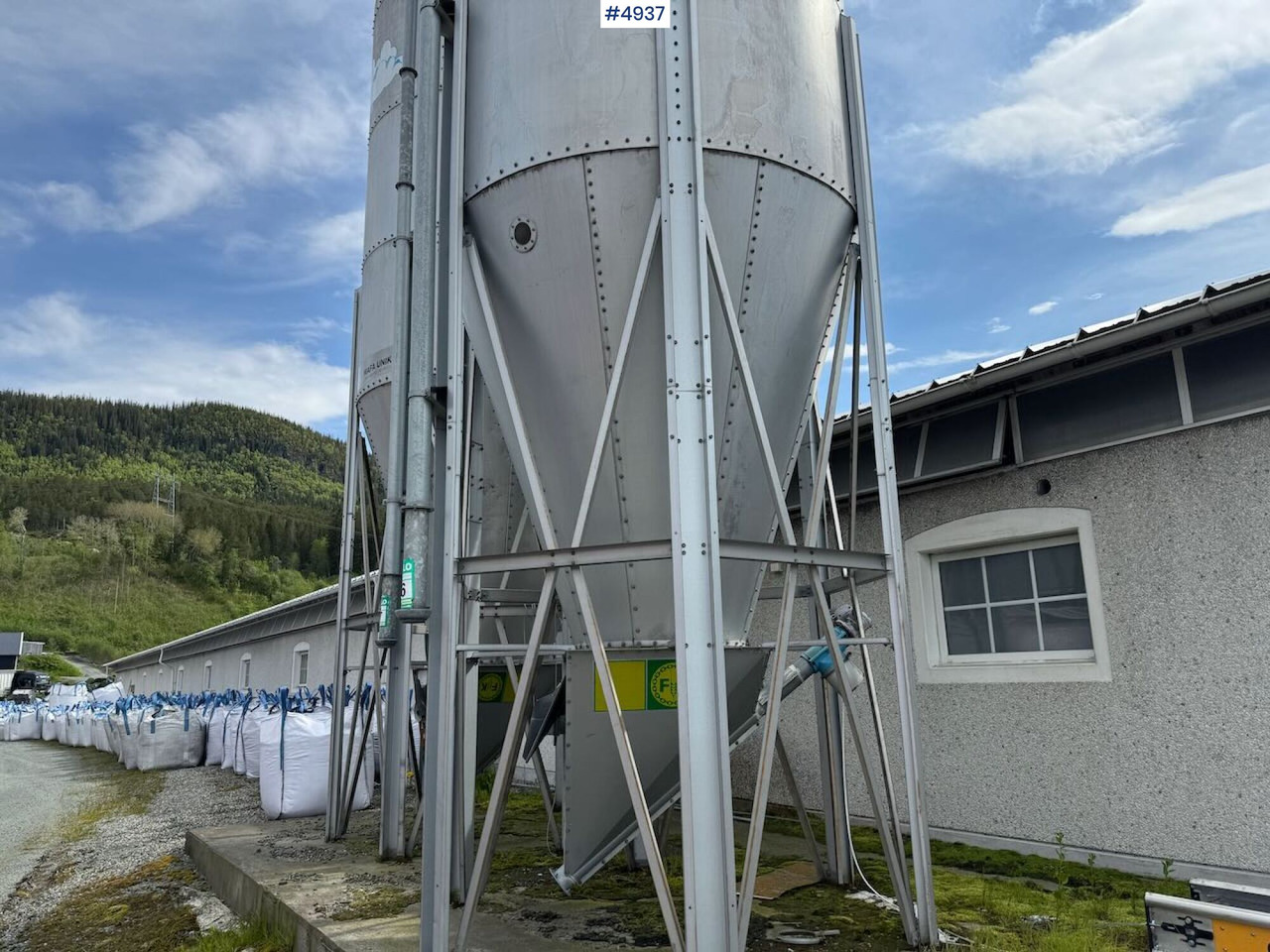 Инвентарь для животноводства 2008 Mafa 27.6 cubic meter feed silos x2: фото 12