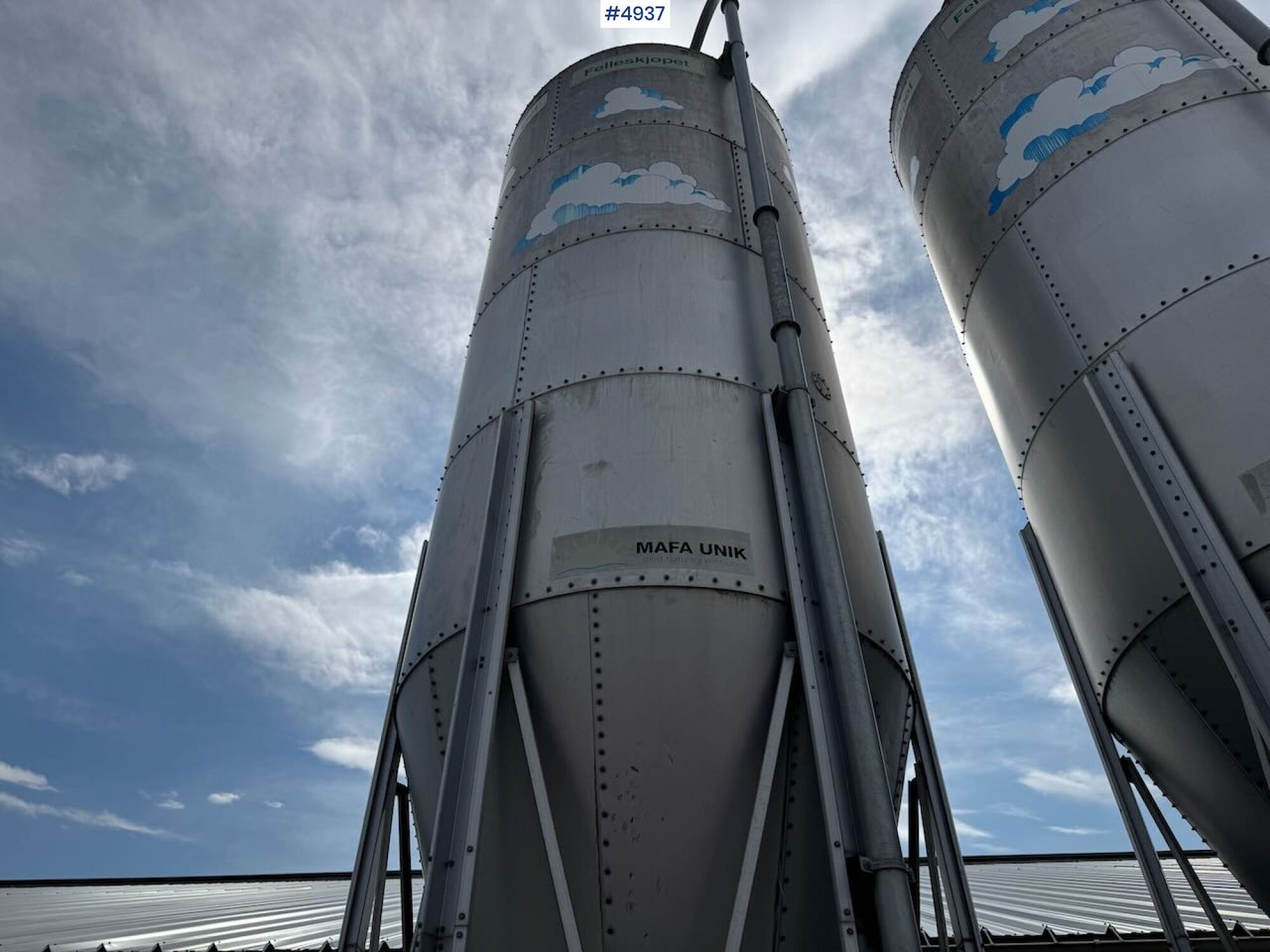Инвентарь для животноводства 2008 Mafa 27.6 cubic meter feed silos x2: фото 6