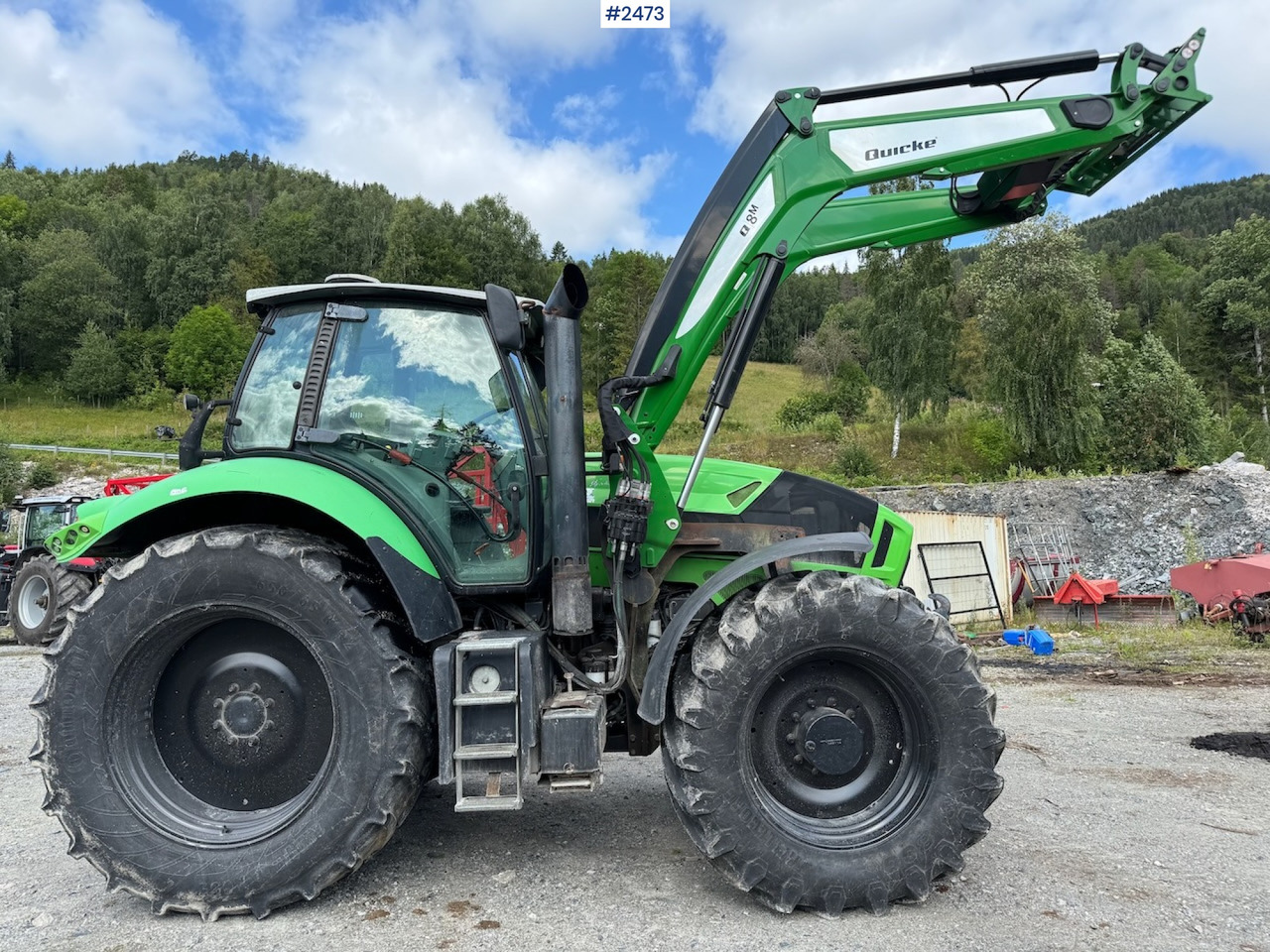 Трактор 2010 Deutz-Fahr Agrotron TTV 630 w/ Quicke Q8m front loader, front hydraulics and PTO: фото 1