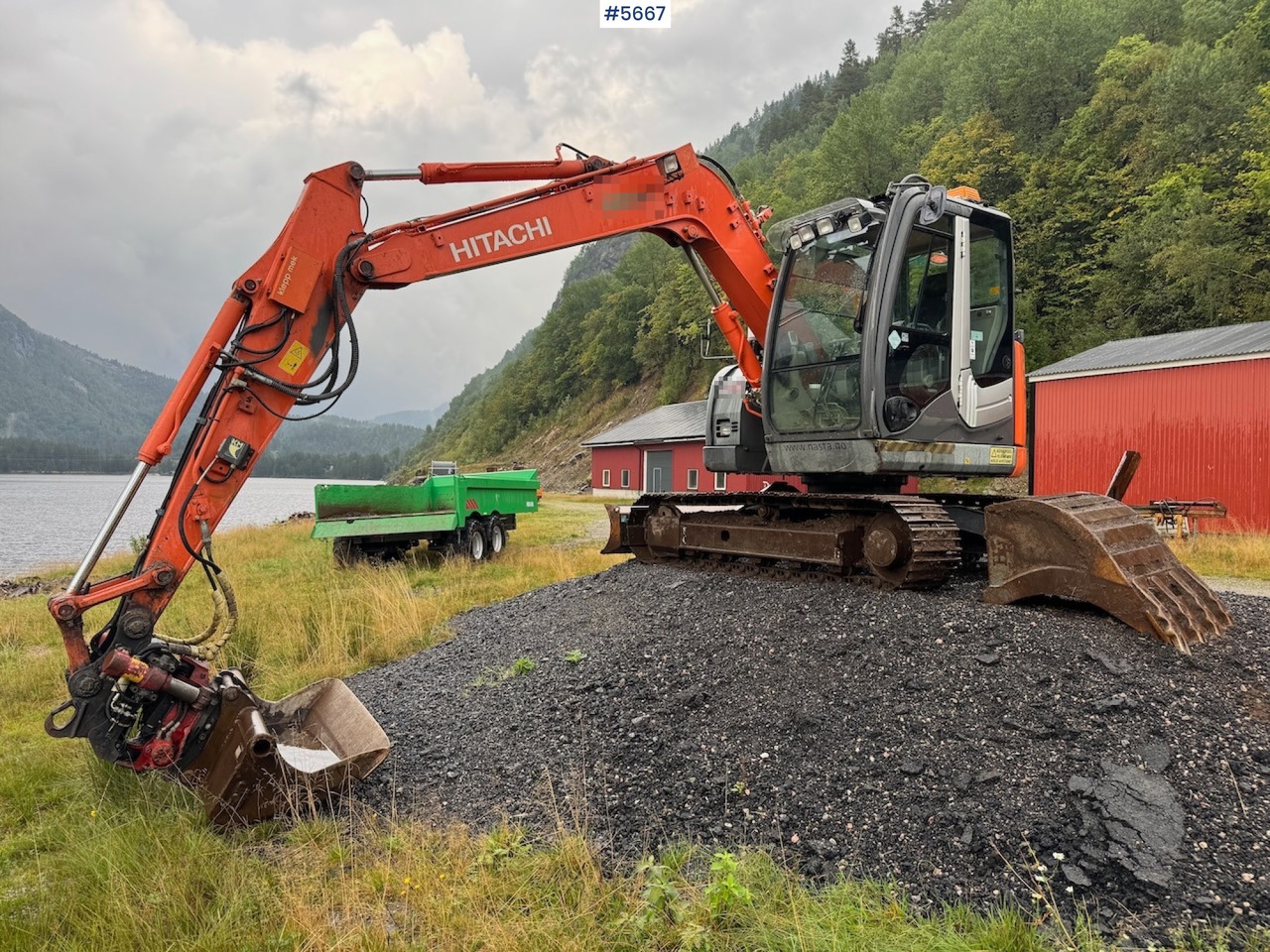 2011 Hitachi ZX 85 US-3 w/rotor tilt and buckets - Экскаватор: фото 3 2011 Hitachi ZX 85 US-3 w/rotor tilt and buckets - Экскаватор: фото 3