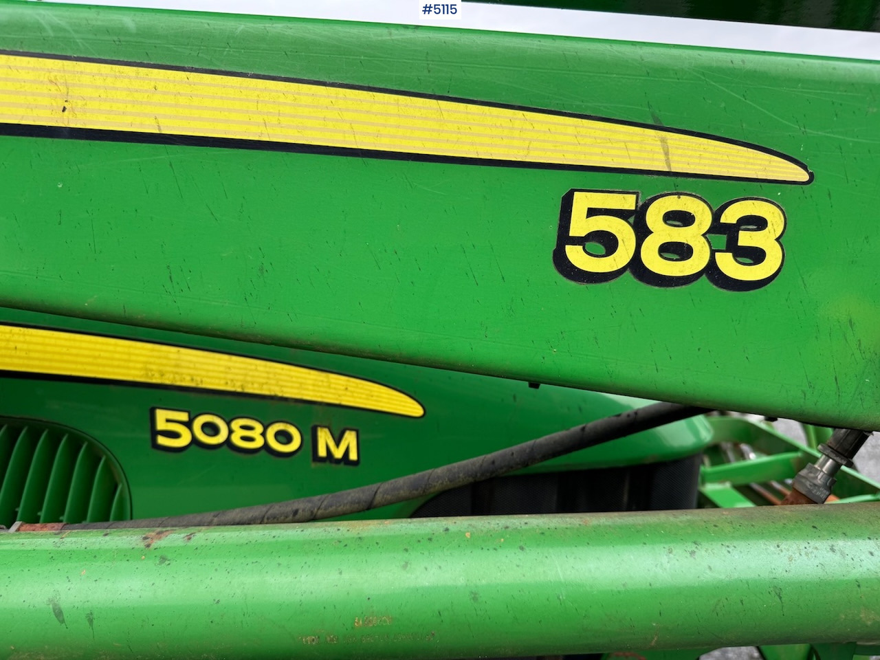 2011 John Deere 5080 M m/frontlaster. Lite timer! - Трактор: фото 2 2011 John Deere 5080 M m/frontlaster. Lite timer! - Трактор: фото 2
