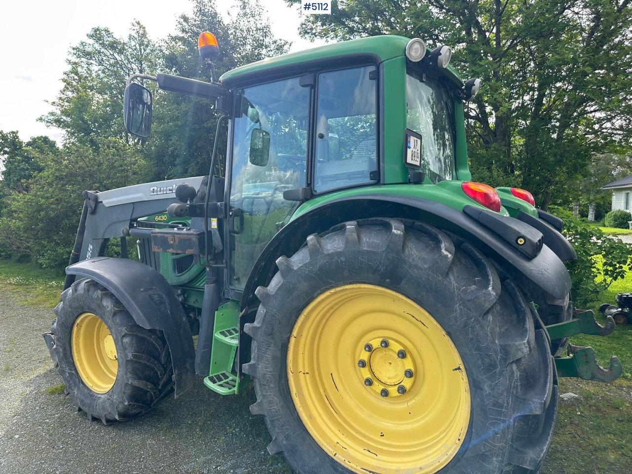 2011 John Deere 6430 Premium m/ Quicke frontlaster & 2 sett dekk - Трактор: фото 3 2011 John Deere 6430 Premium m/ Quicke frontlaster & 2 sett dekk - Трактор: фото 3