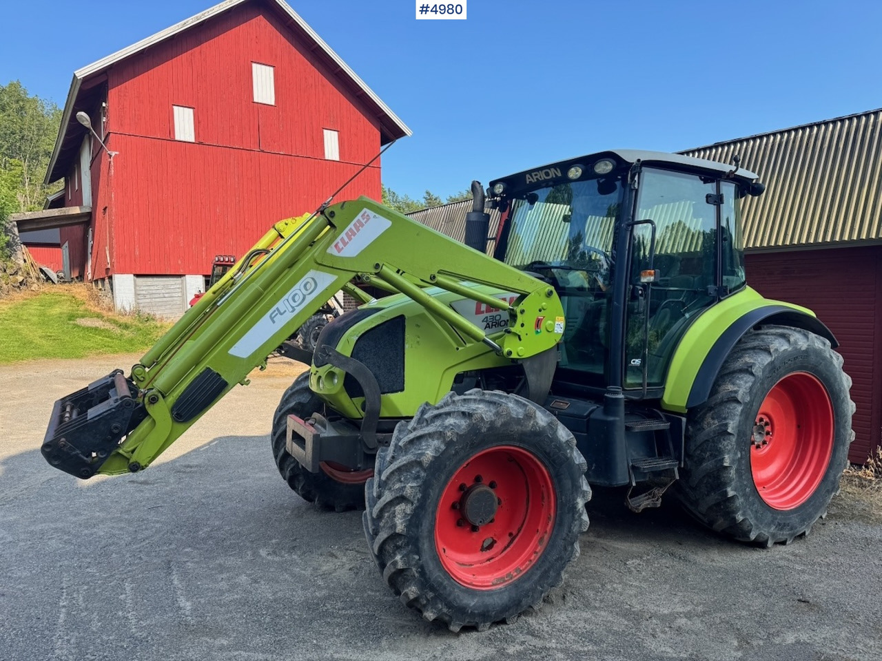 2012 Claas Arion 430 with Front Loader – 5000 Hours! - Трактор: фото 1 2012 Claas Arion 430 with Front Loader – 5000 Hours! - Трактор: фото 1