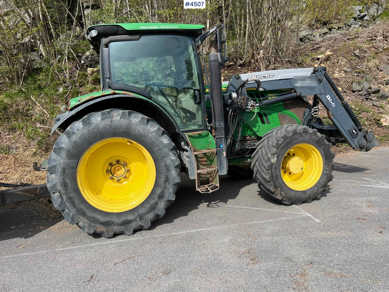 2012 John Deere 6140R w/ front loader - Трактор: фото 2 2012 John Deere 6140R w/ front loader - Трактор: фото 2