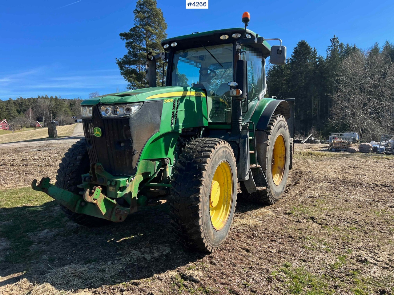 2012 John Deere 7260R Tractor w/ PTO - Трактор: фото 3 2012 John Deere 7260R Tractor w/ PTO - Трактор: фото 3