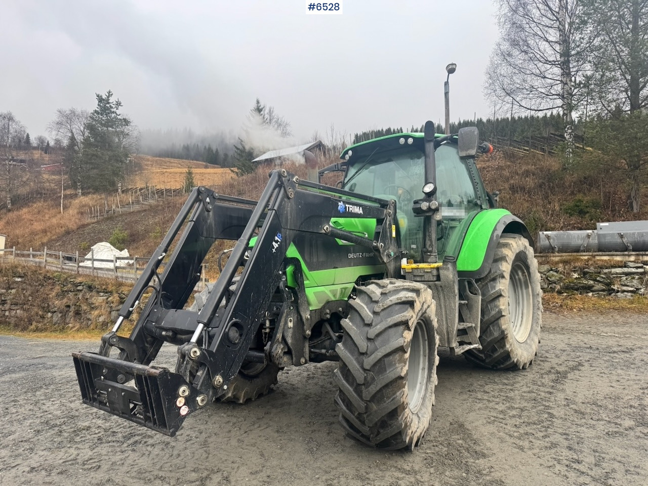 2015 Deutz-fahr 6180 Agrotron w/ Front loader and Front hydraulics. 4010 hours! - Трактор: фото 1 2015 Deutz-fahr 6180 Agrotron w/ Front loader and Front hydraulics. 4010 hours! - Трактор: фото 1