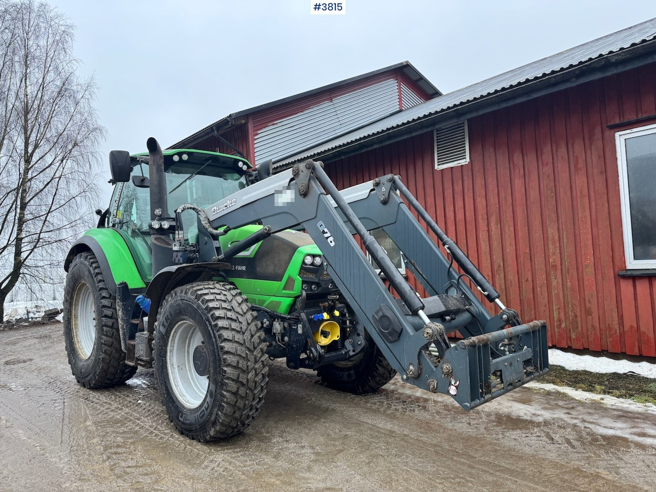 2015 Deutz-fahr 6190 Agrotron w/ Front loader, Front PTO and 2 sets of tires. - Трактор: фото 2 2015 Deutz-fahr 6190 Agrotron w/ Front loader, Front PTO and 2 sets of tires. - Трактор: фото 2