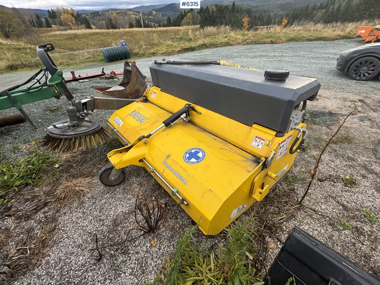 2016 VAMA 2000 Sweeping broom w/ side broom - Щетка: фото 2 2016 VAMA 2000 Sweeping broom w/ side broom - Щетка: фото 2