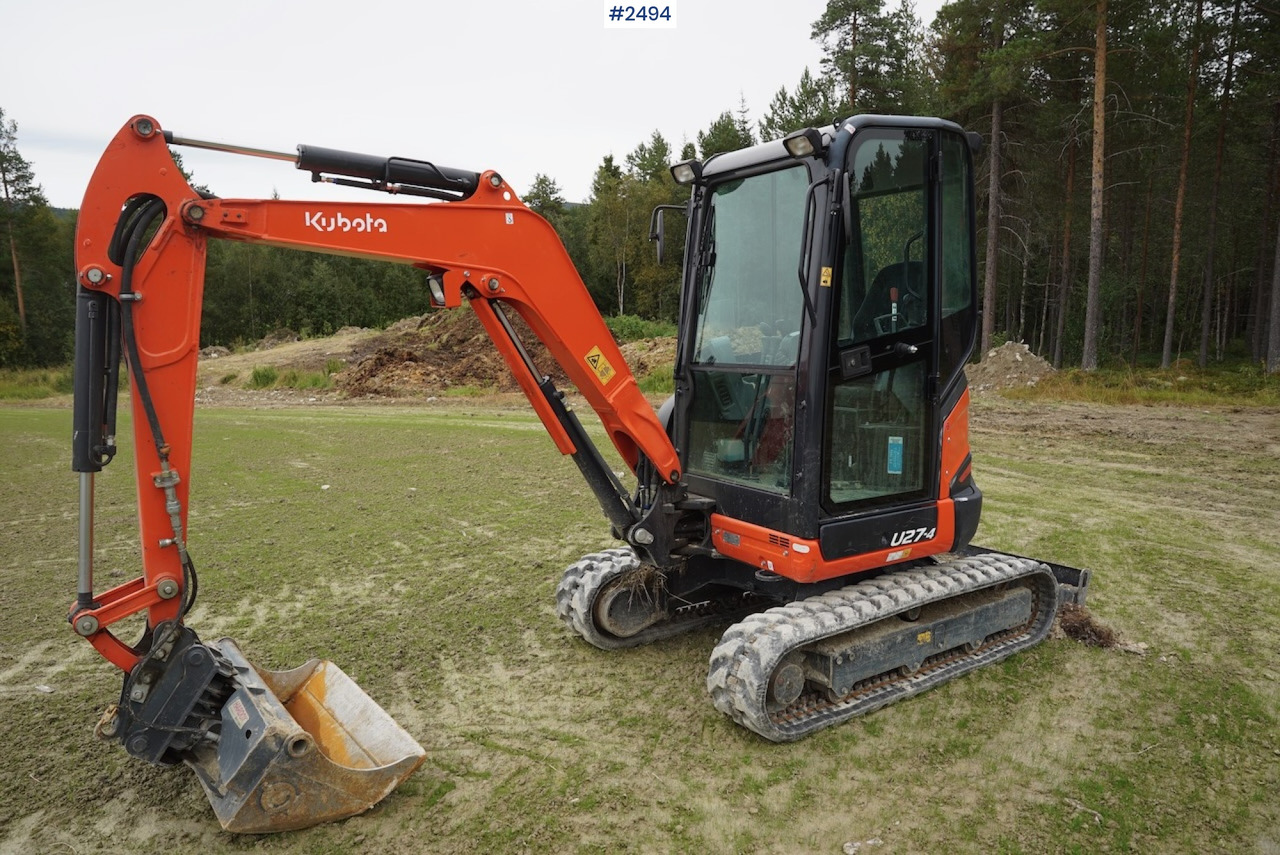 2018 Kubota U27-4 w/shear - Экскаватор: фото 3 2018 Kubota U27-4 w/shear - Экскаватор: фото 3