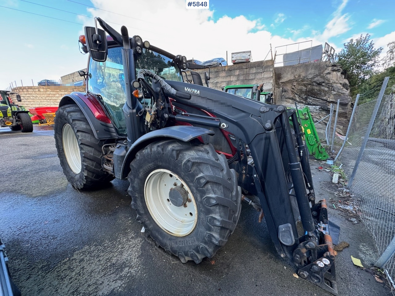 Трактор 2018 Valtra N174 w/ front loader and plow plate.: фото 6
