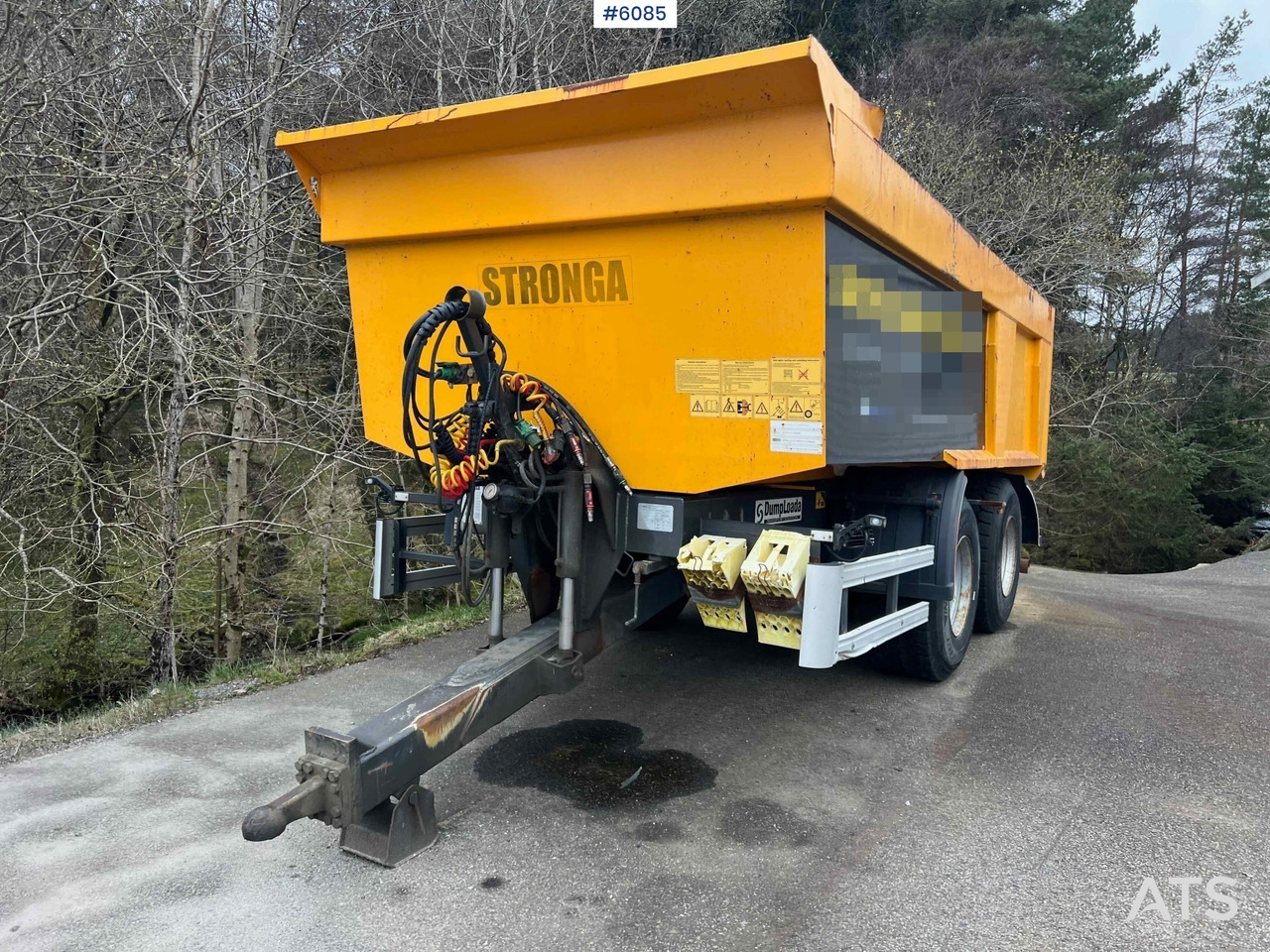 2019 2 axle Stronga DL1200 Dumper trailer - Сельскохозяйственный прицеп-самосвал: фото 4 2019 2 axle Stronga DL1200 Dumper trailer - Сельскохозяйственный прицеп-самосвал: фото 4