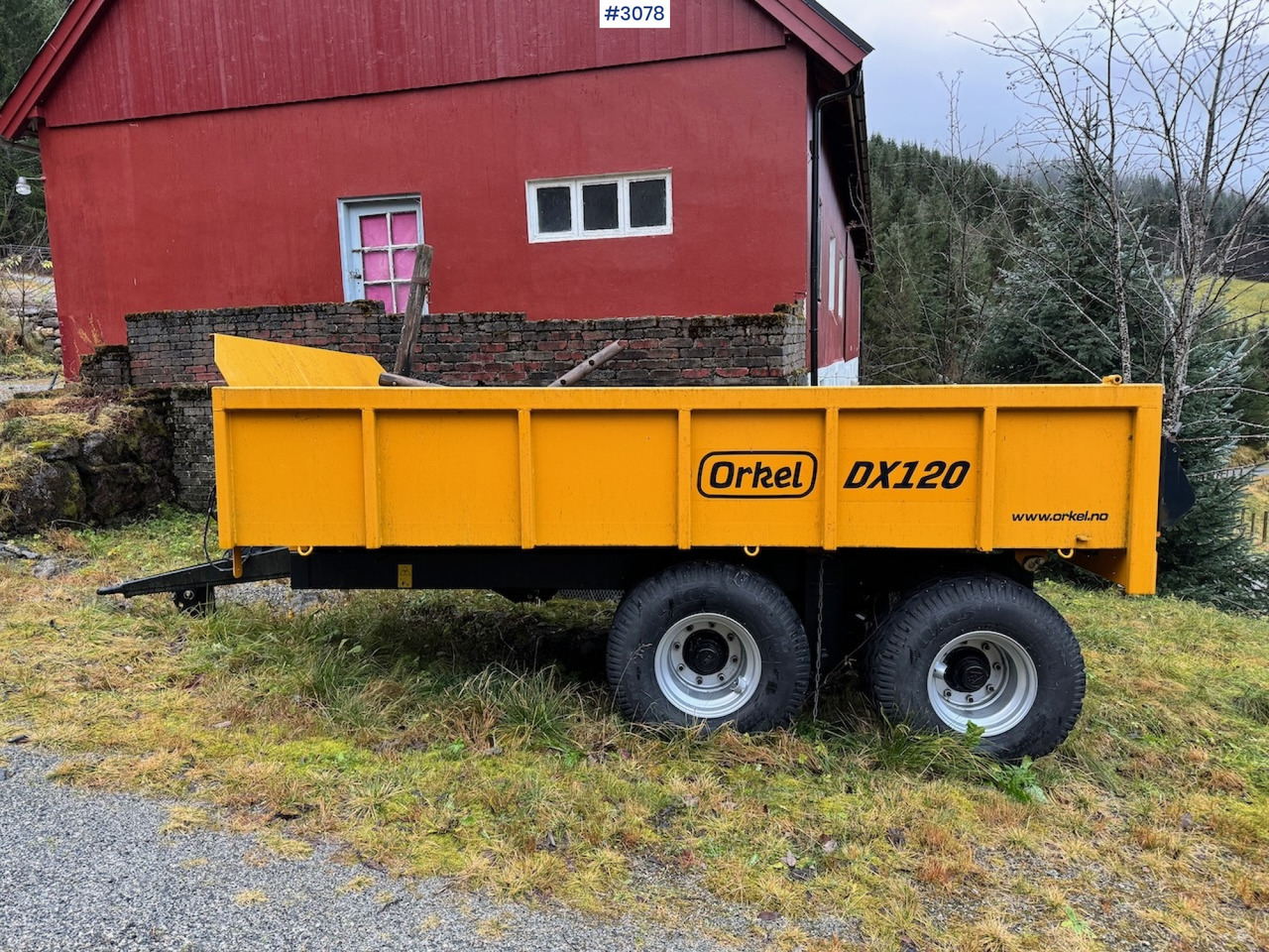 2019 Orkel DX 120 - Сельскохозяйственный прицеп: фото 1 2019 Orkel DX 120 - Сельскохозяйственный прицеп: фото 1
